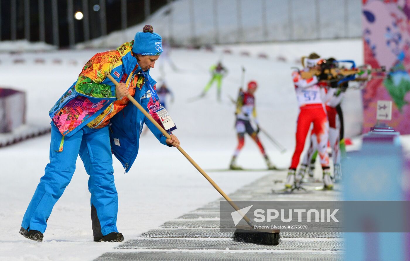 2014 Winter Olympics. Biathlon. Women. Individual race