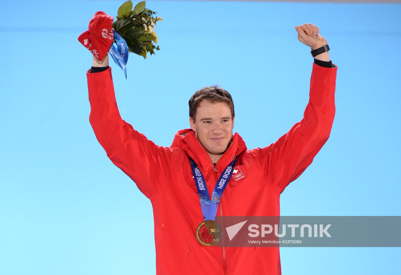 2014 Winter Olympics. Medal ceremony. Day Seven