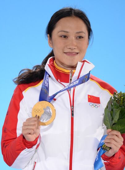 2014 Winter Olympics. Medal ceremony. Day Seven