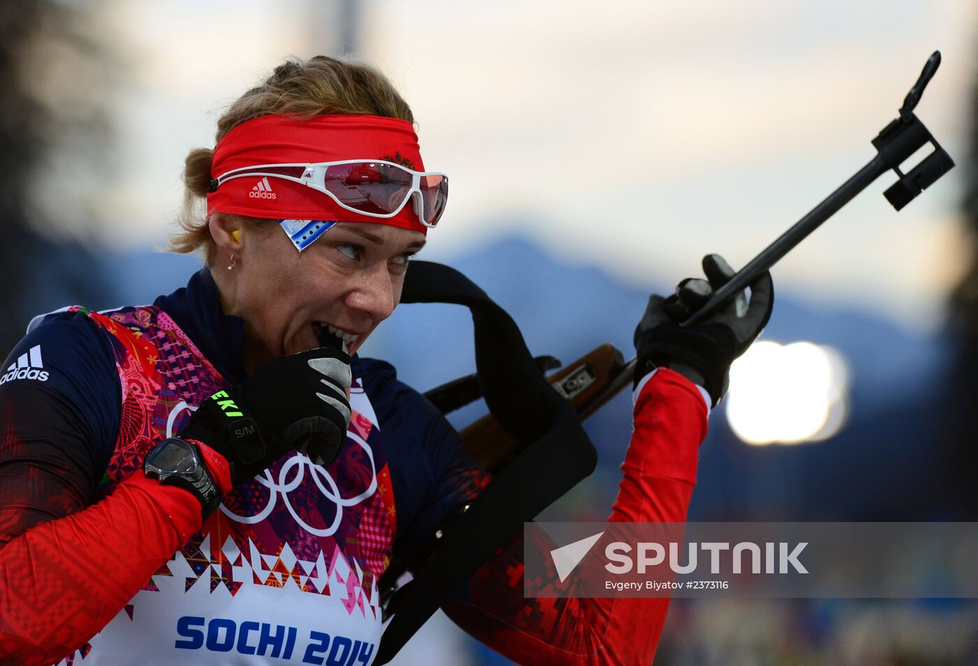 2014 Winter Olympics. Biathlon. Women. Individual race