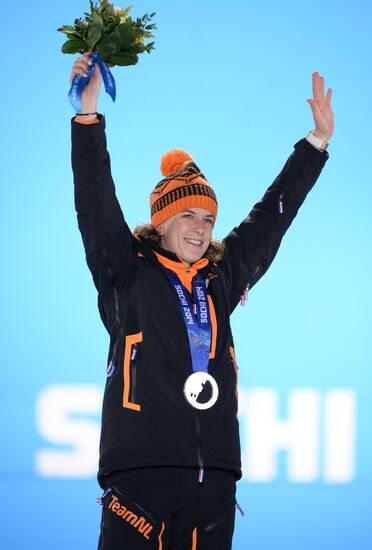 2014 Winter Olympics. Medal ceremony. Day Seven