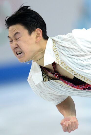 2014 Winter Olympics. Figure skating. Men's singles. Free skating program