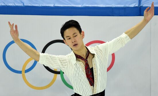 2014 Winter Olympics. Figure skating. Men's singles. Free skating program