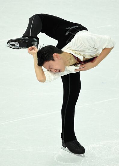 2014 Winter Olympics. Figure skating. Men. Free skating program