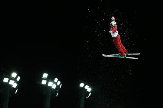 2104 Winter Olympics. Freestyle skiing. Women. Aerials