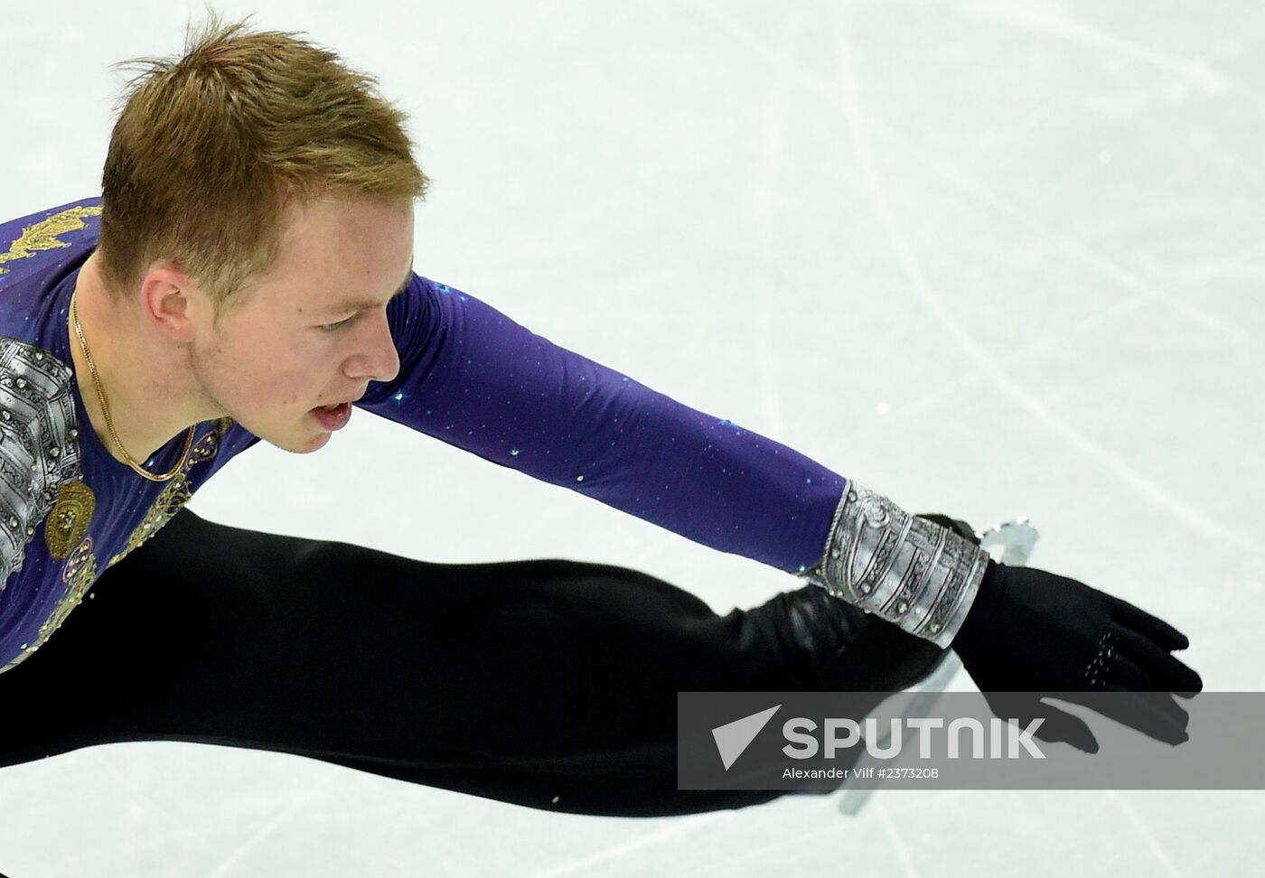 2014 Winter Olympics. Figure skating. Men's singles. Free skating