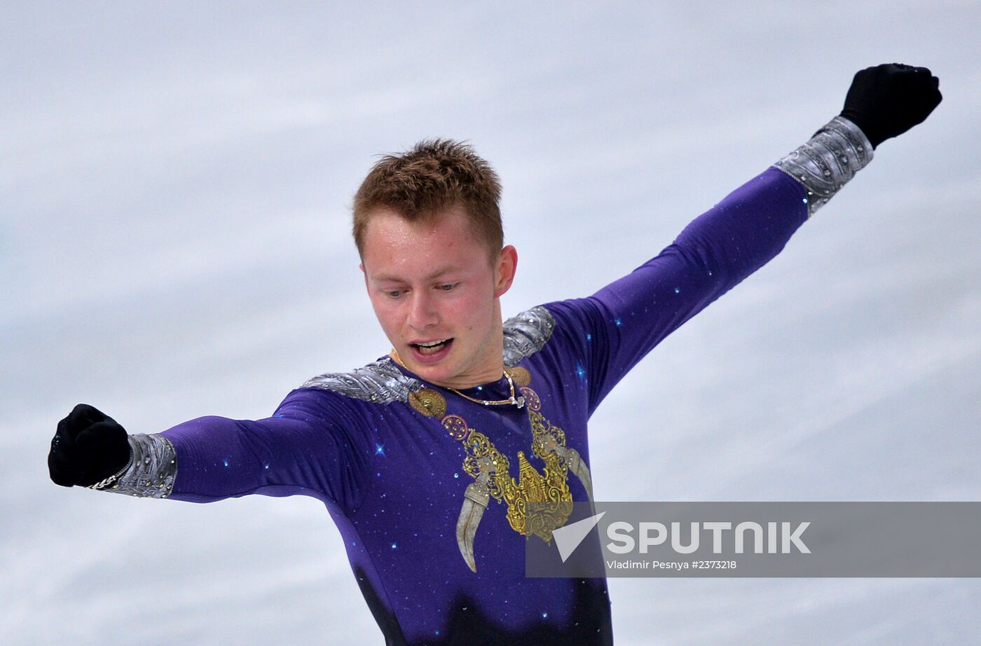 2014 Winter Olympics. Figure skating. Men's singles. Free skating