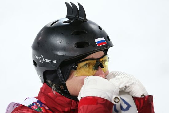 2104 Winter Olympics. Freestyle skiing. Women. Aerials