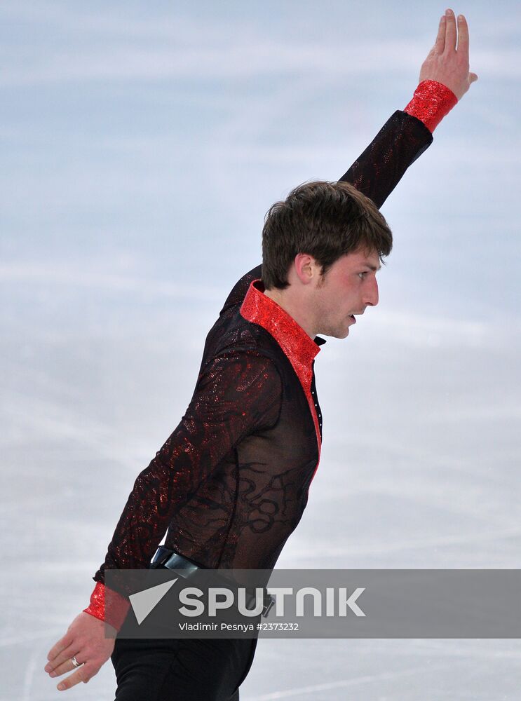 2014 Winter Olympics. Figure skating. Men's singles. Free skating program