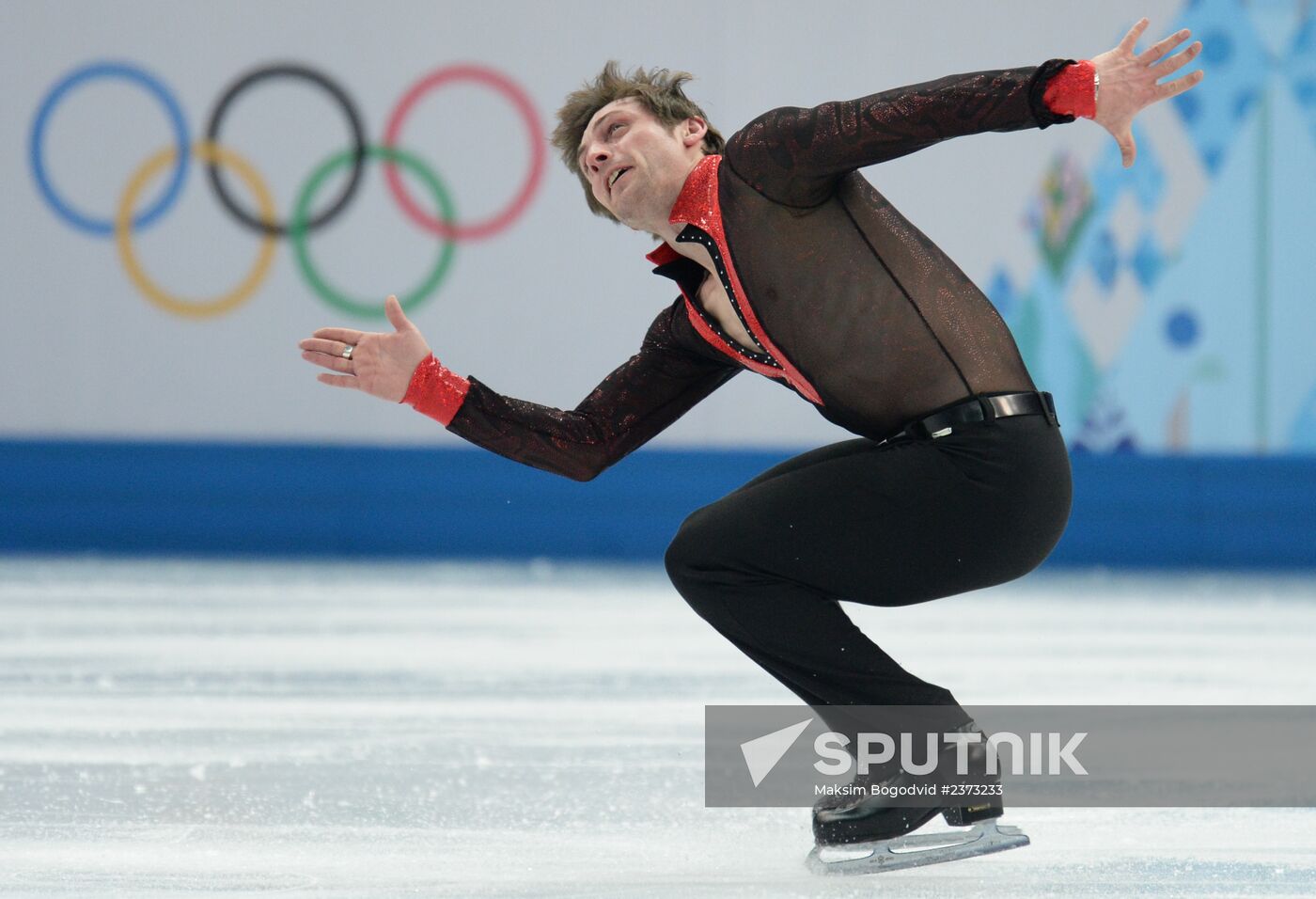 2014 Winter Olympics. Figure skating. Men's singles. Free skating program