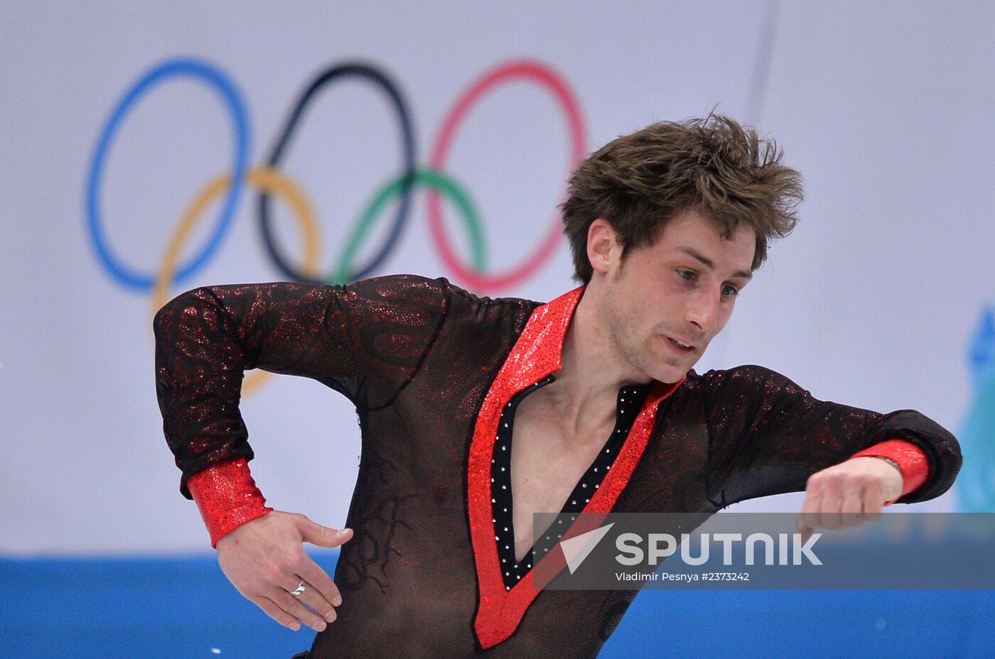 2014 Winter Olympics. Figure skating. Men's singles. Free skating