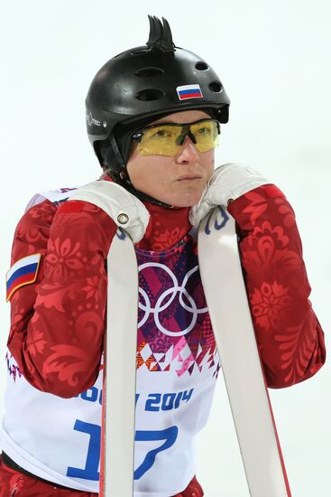 2104 Winter Olympics. Freestyle skiing. Women. Aerials