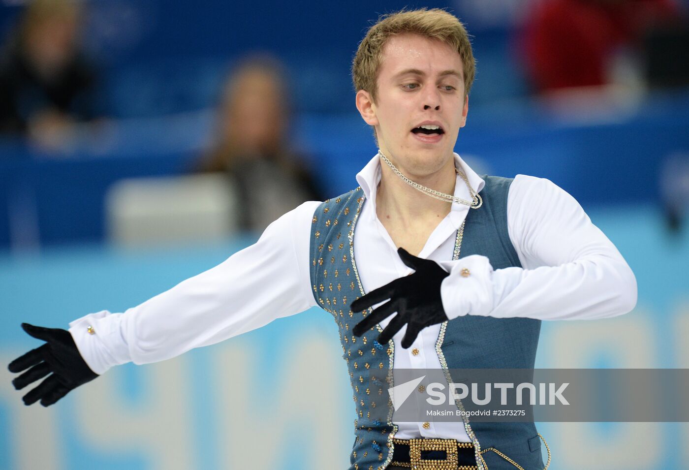 2014 Winter Olympics. Figure skating. Men's singles. Free skating