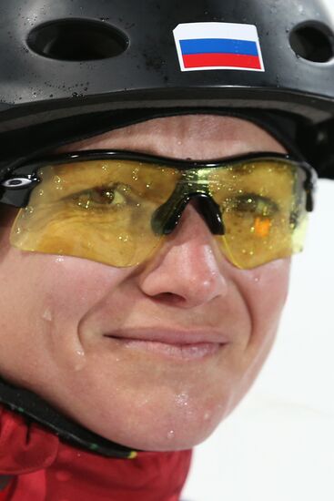 2104 Winter Olympics. Freestyle skiing. Women. Aerials