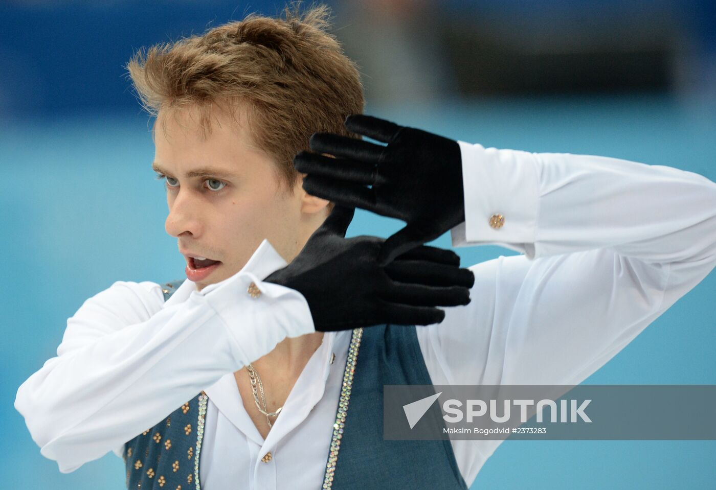 2014 Winter Olympics. Figure skating. Men's singles. Free skating