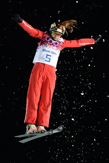 2104 Winter Olympics. Freestyle skiing. Women. Aerials