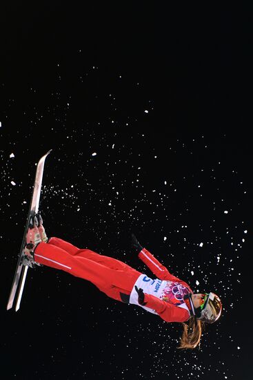 2104 Winter Olympics. Freestyle skiing. Women. Aerials