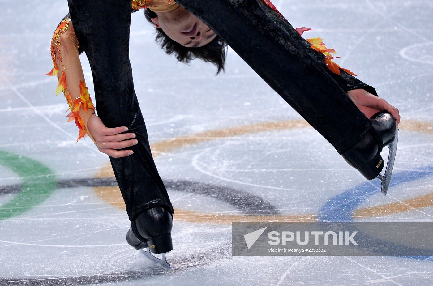 2014 Winter Olympics. Figure skating. Men's singles. Free skating