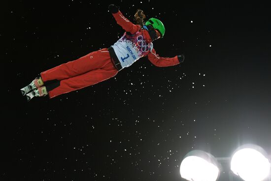 2014 Winter Olympics. Freestyle skiing. Women. Aerials