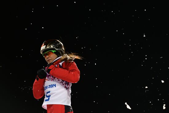 2104 Winter Olympics. Freestyle skiing. Women. Aerials