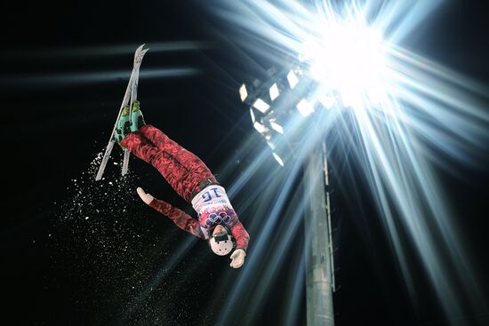 2104 Winter Olympics. Freestyle skiing. Women. Aerials