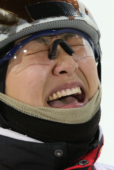 2104 Winter Olympics. Freestyle skiing. Women. Aerials