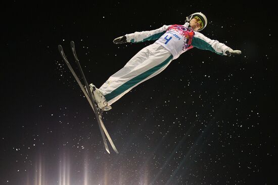 2014 Olympics. Freestyle skiing. Women. Aerials