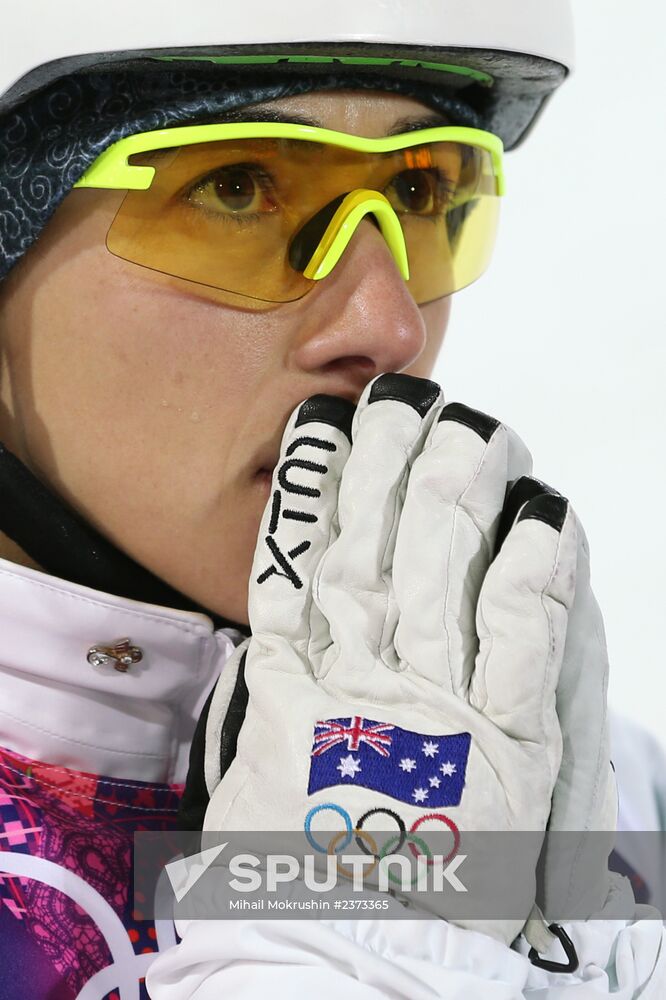 2104 Winter Olympics. Freestyle skiing. Women. Aerials