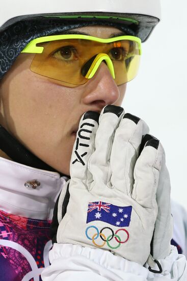 2104 Winter Olympics. Freestyle skiing. Women. Aerials