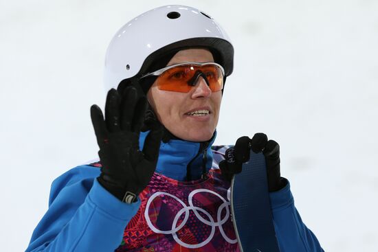 2104 Winter Olympics. Freestyle skiing. Women. Aerials