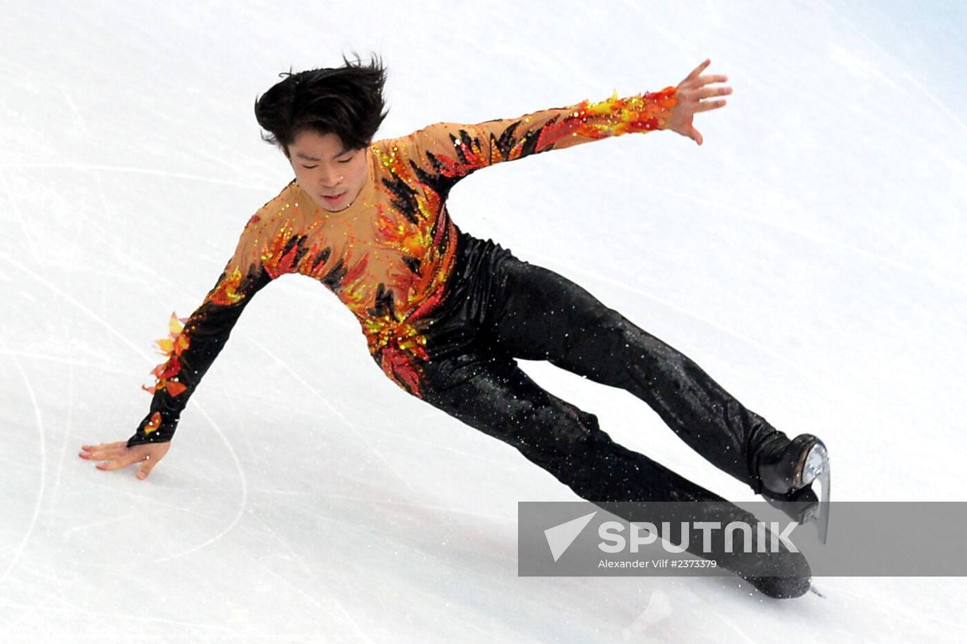 2014 Winter Olympics. Figure skating. Men. Free skating program