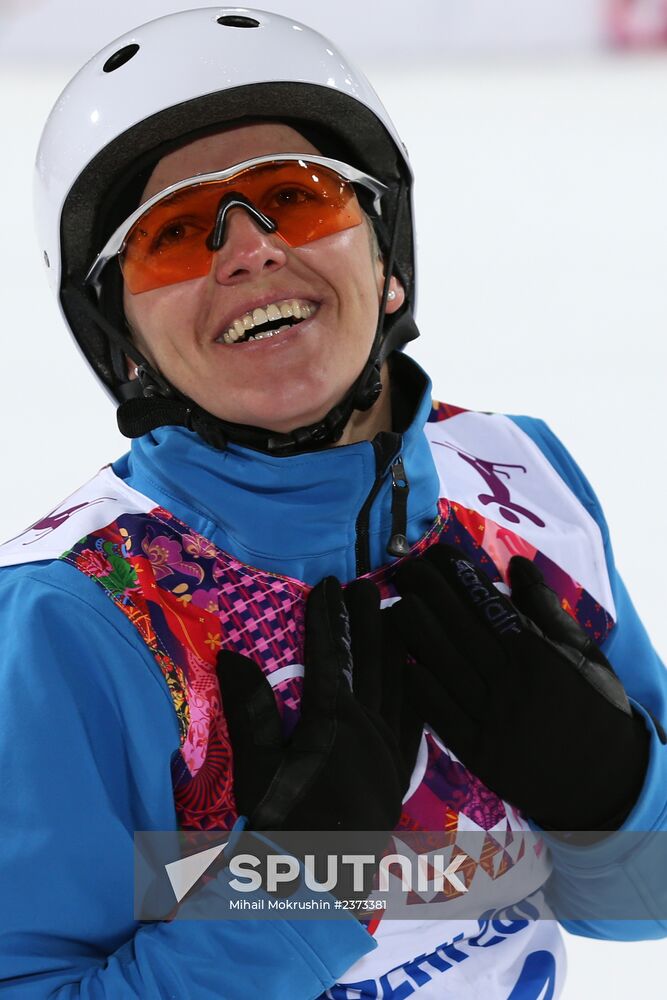 2104 Winter Olympics. Freestyle skiing. Women. Aerials