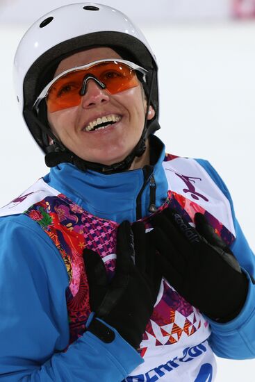 2104 Winter Olympics. Freestyle skiing. Women. Aerials