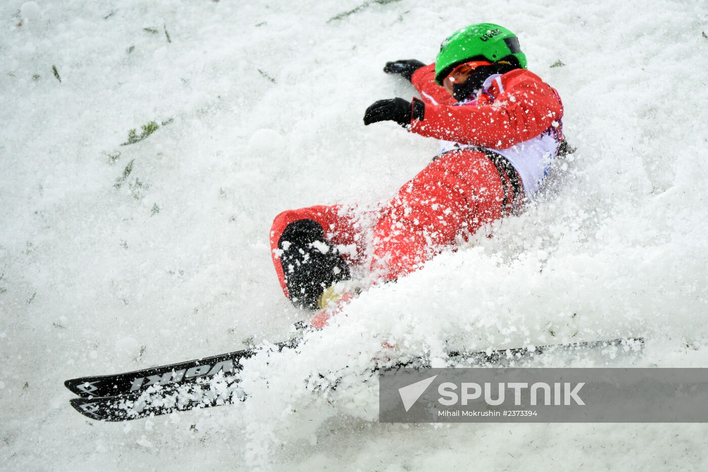 2104 Winter Olympics. Freestyle skiing. Women. Aerials