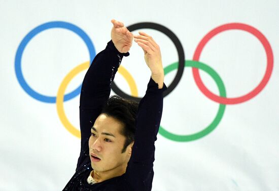 2014 Winter Olympics. Figure skating. Men's singles. Free skating