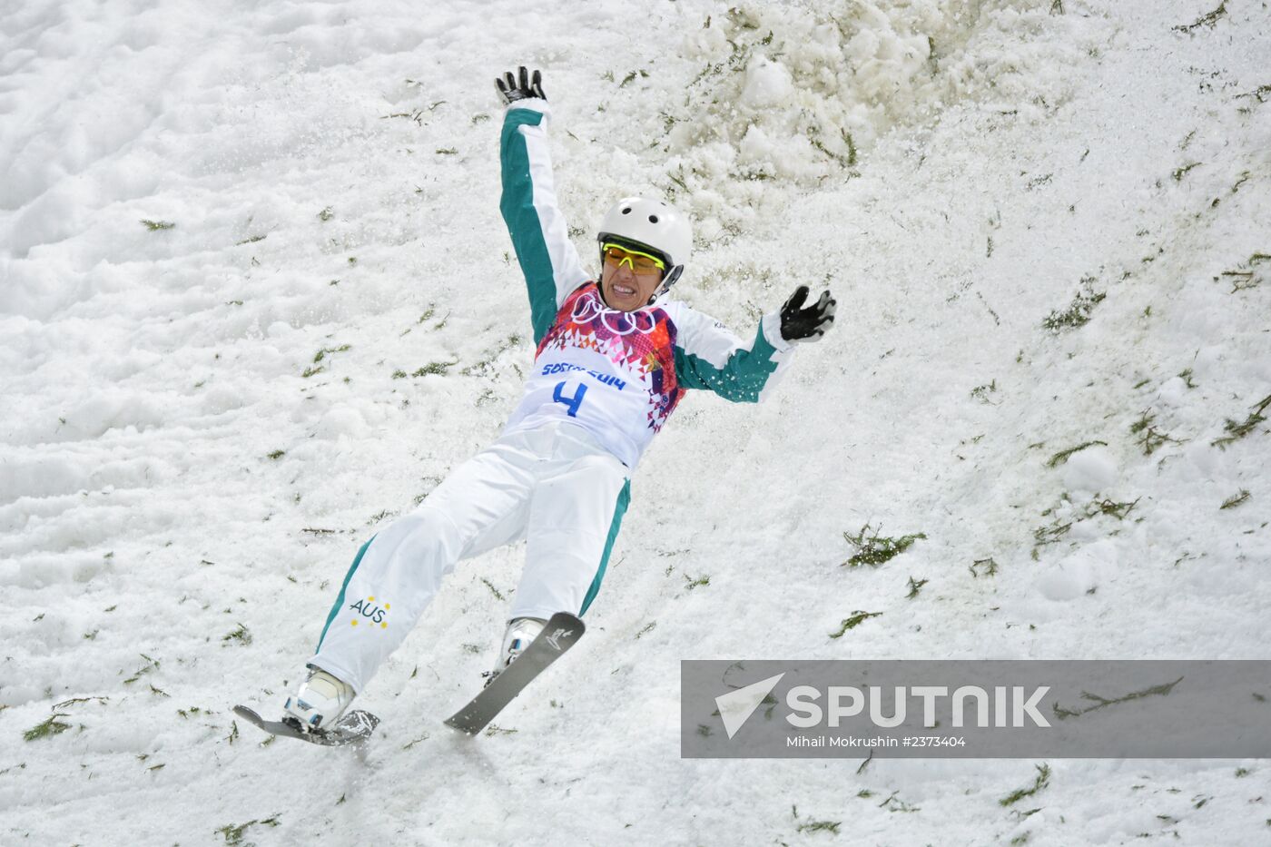 2104 Winter Olympics. Freestyle skiing. Women. Aerials