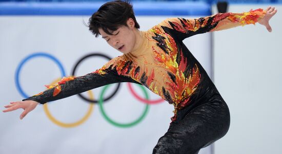 2014 Winter Olympics. Figure skating. Men. Free skating program