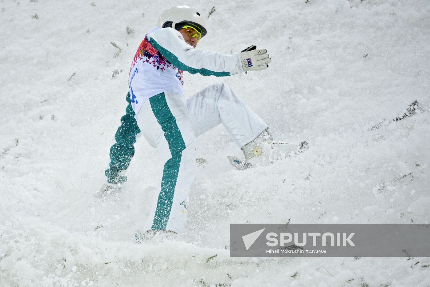 2104 Winter Olympics. Freestyle skiing. Women. Aerials