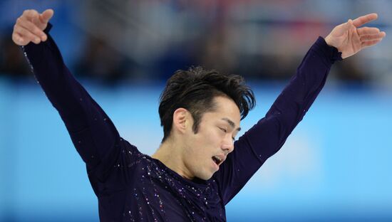 2014 Winter Olympics. Figure skating. Men's singles. Free skating