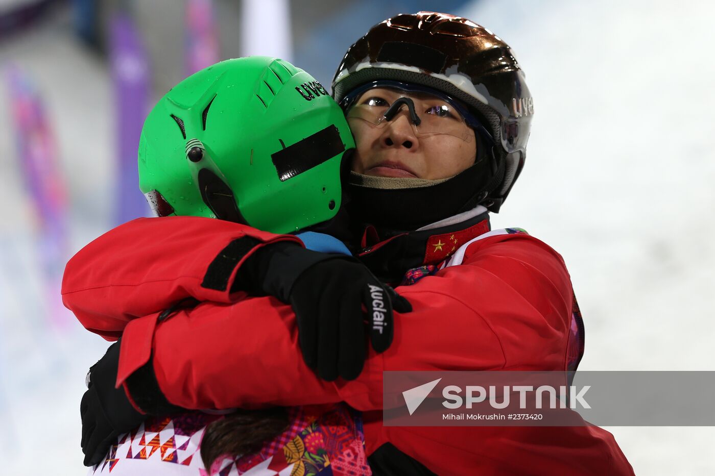 2104 Winter Olympics. Freestyle skiing. Women. Aerials