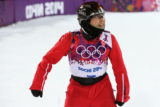 2104 Winter Olympics. Freestyle skiing. Women. Aerials