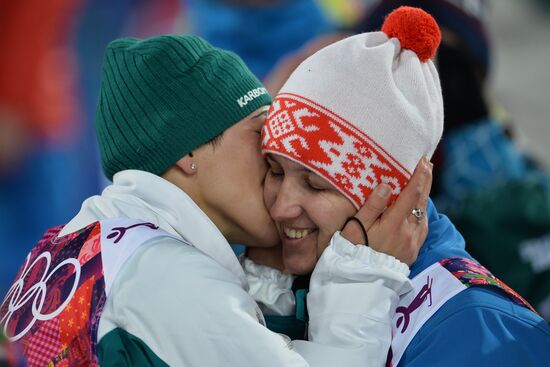 2104 Winter Olympics. Freestyle skiing. Women. Aerials