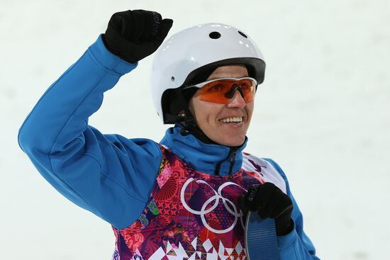 2104 Winter Olympics. Freestyle skiing. Women. Aerials