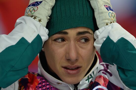 2104 Winter Olympics. Freestyle skiing. Women. Aerials