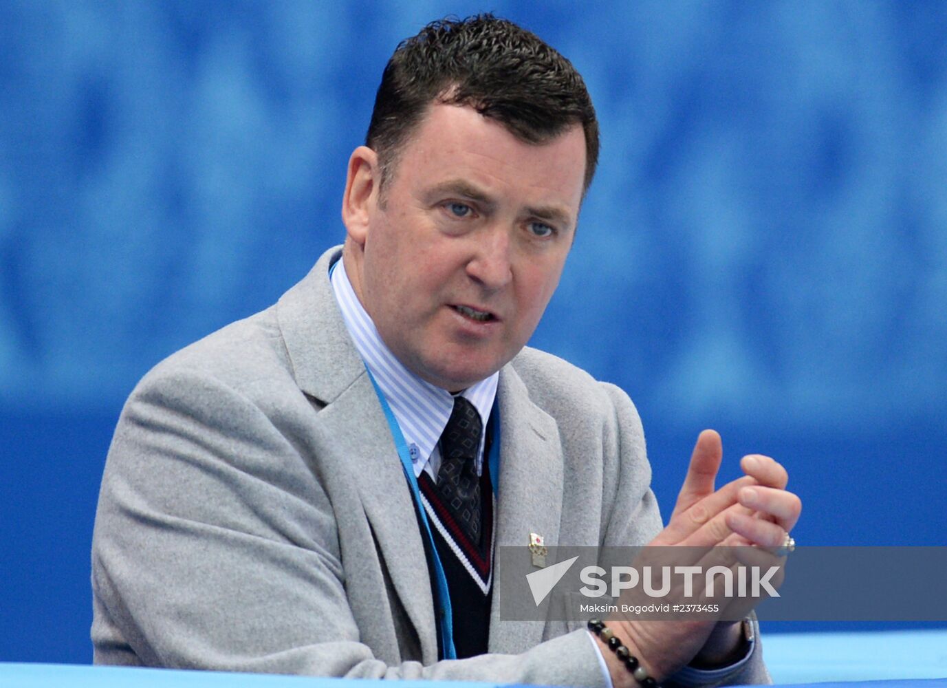 2014 Winter Olympics. Figure skating. Men. Short program. Free skating program