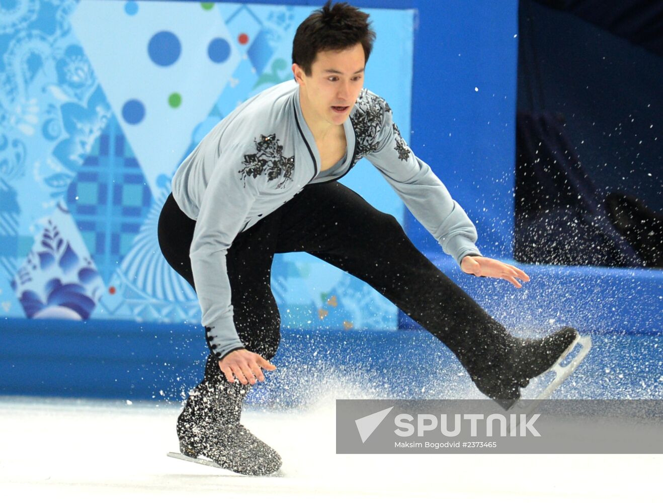 2014 Winter Olympics. Figure skating. Men's singles. Free skating program