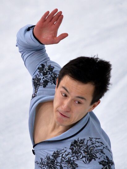 2014 Winter Olympics. Figure skating. Men's singles. Free skating program