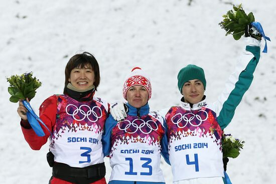 2104 Winter Olympics. Freestyle skiing. Women. Aerials