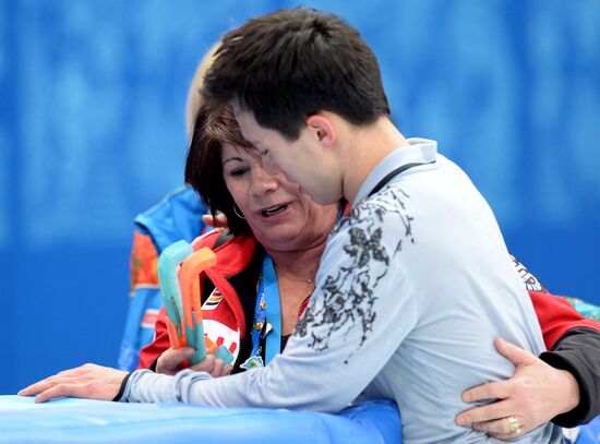 2014 Winter Olympics. Figure skating. Men. Free skating program