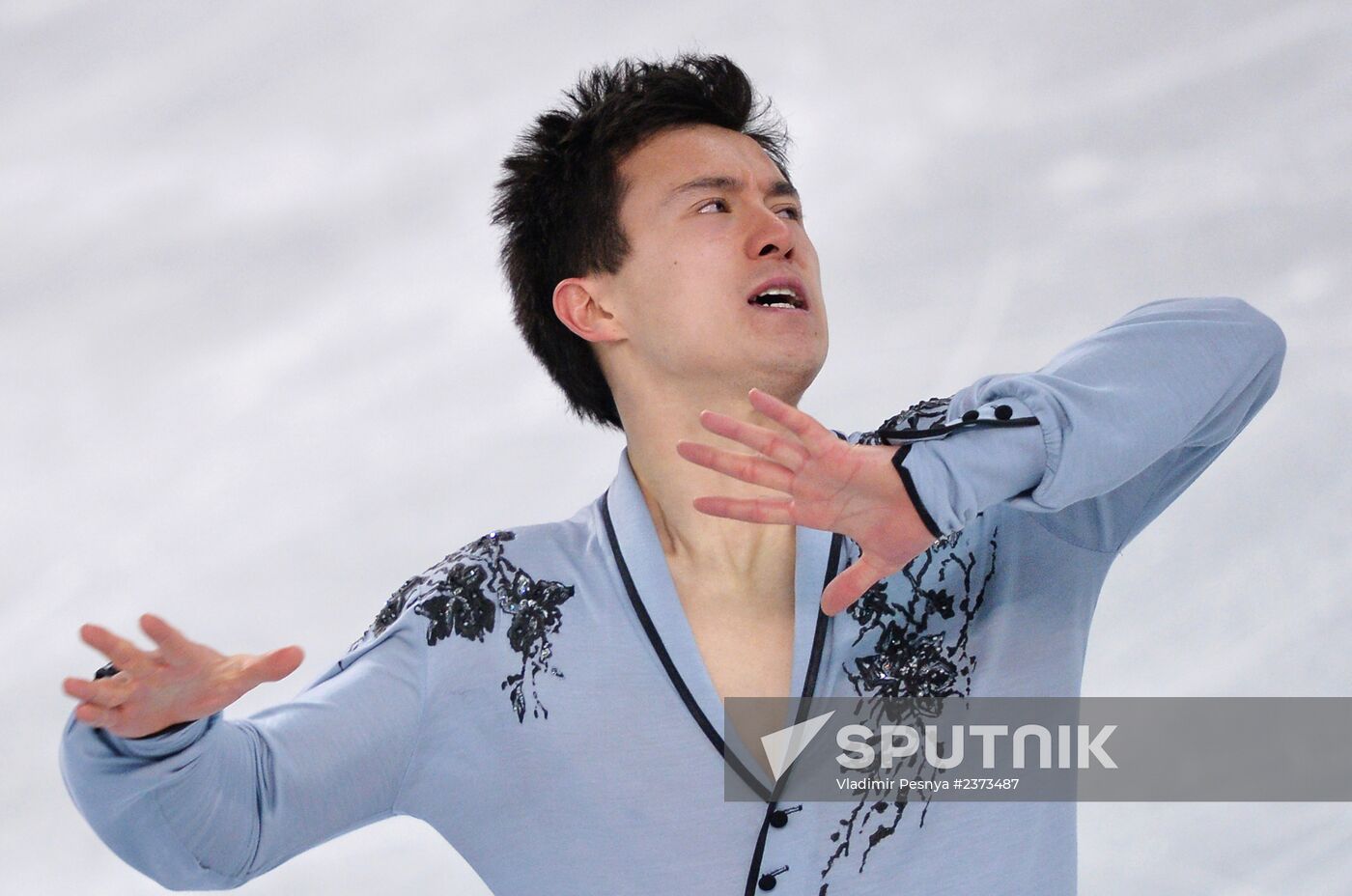 2014 Winter Olympics. Figure skating. Men's singles. Free skating program